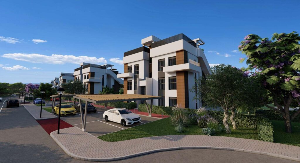 Apartamenty w nowym budownictwie w Hacienda del Álamo Golf Resort, Murcja