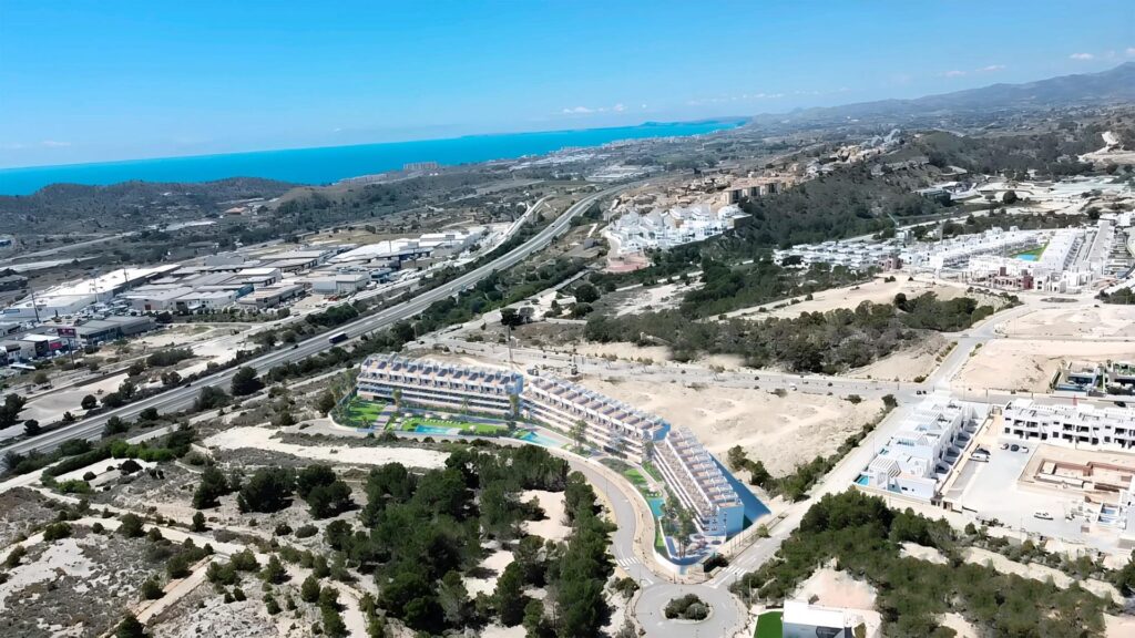 Ekskluzywne nowe rezydencje z widokiem na morze w Finestrat, Alicante