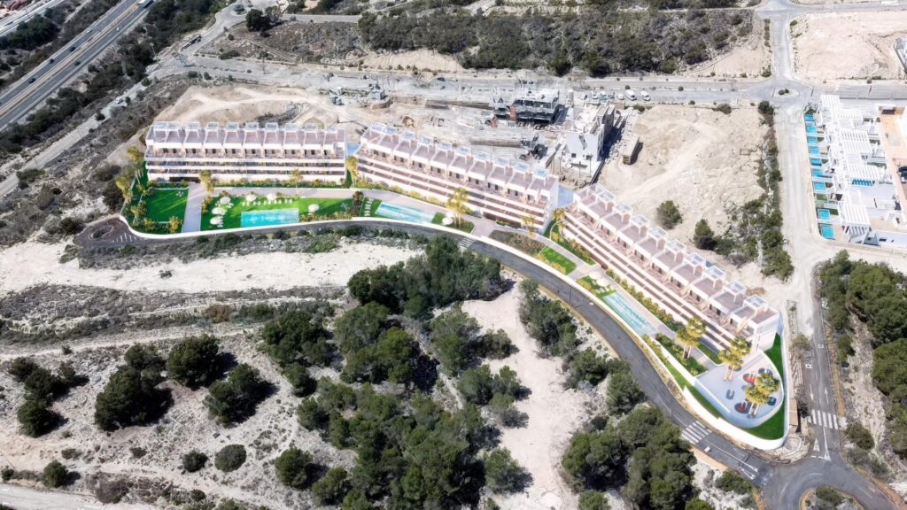 Ekskluzywne nowe rezydencje z widokiem na morze w Finestrat, Alicante