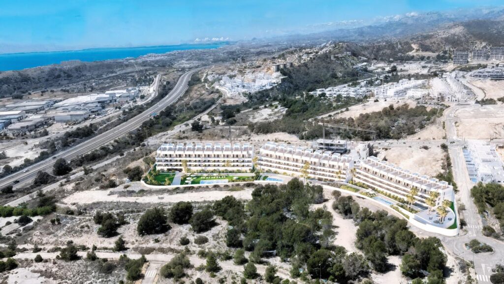 Ekskluzywne nowe rezydencje z widokiem na morze w Finestrat, Alicante
