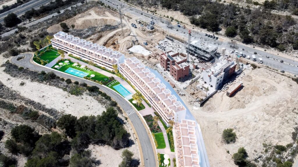 Ekskluzywne nowe rezydencje z widokiem na morze w Finestrat, Alicante