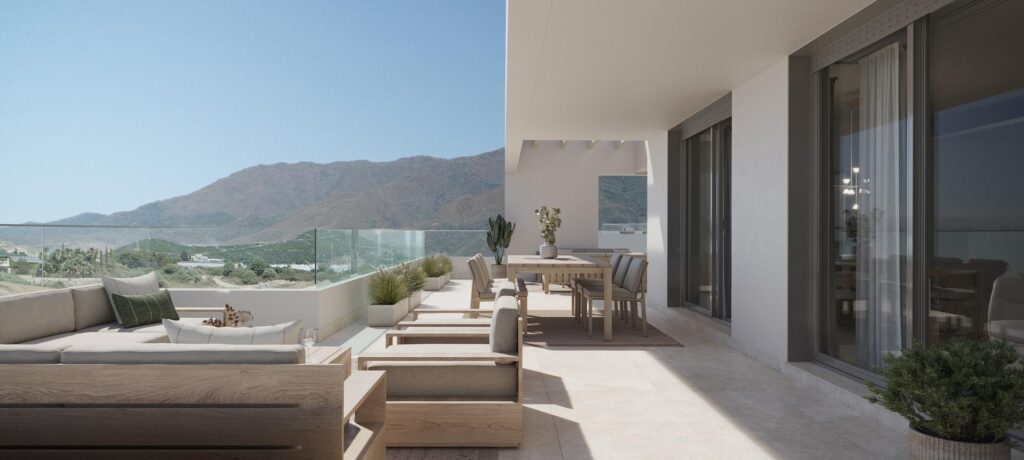 Luksusowe apartamenty z widokiem na morze w Esteponie – zaledwie 400 metrów od plaży