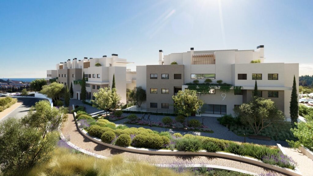 Nowe apartamenty z widokiem na morze w Mijas, Malaga – nowoczesne życie na Costa del Sol