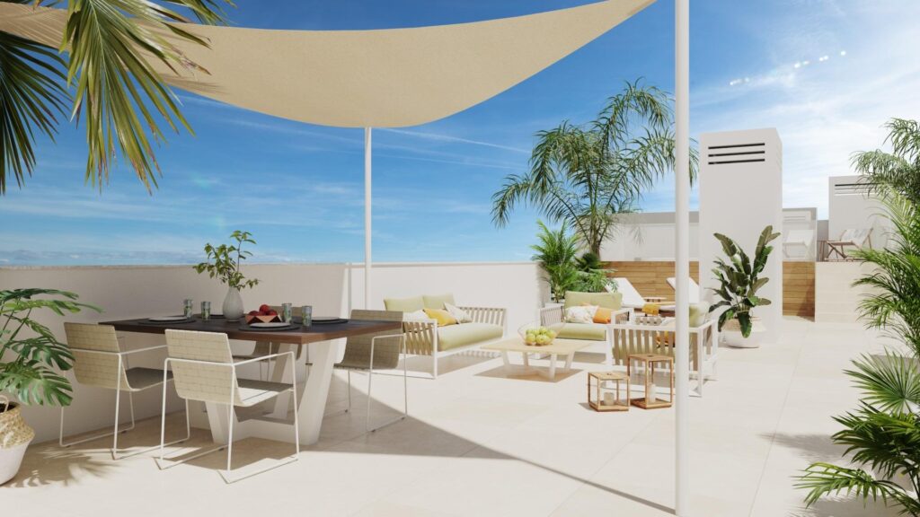 Nowe wille i bungalowy zaledwie 250 metrów od plaży w Mar de Pulpí