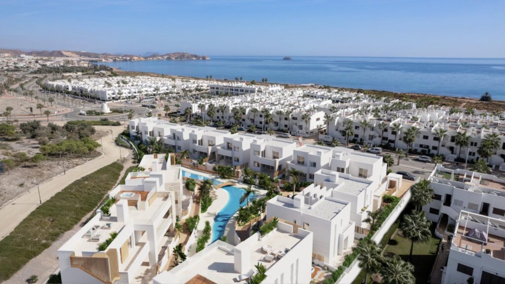 Nowe wille i bungalowy zaledwie 250 metrów od plaży w Mar de Pulpí