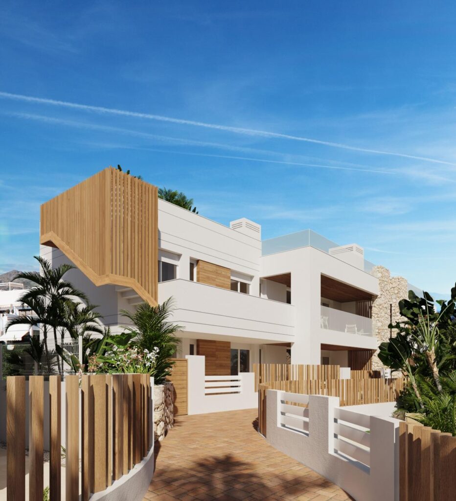 Nowe wille i bungalowy zaledwie 250 metrów od plaży w Mar de Pulpí