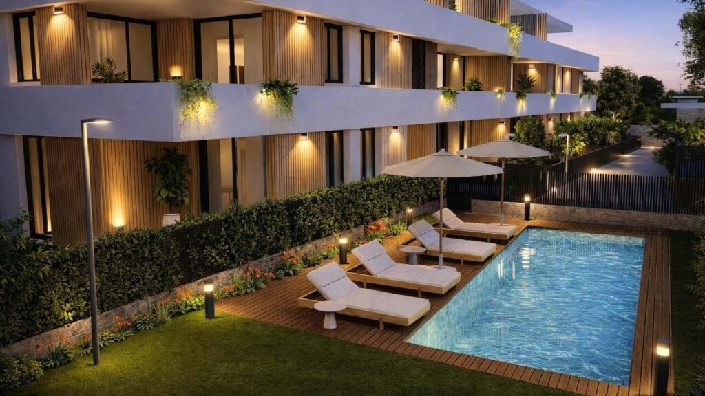 Butikowe apartamenty w nowym budynku w Jávea, w pobliżu plaży i centrum miasta