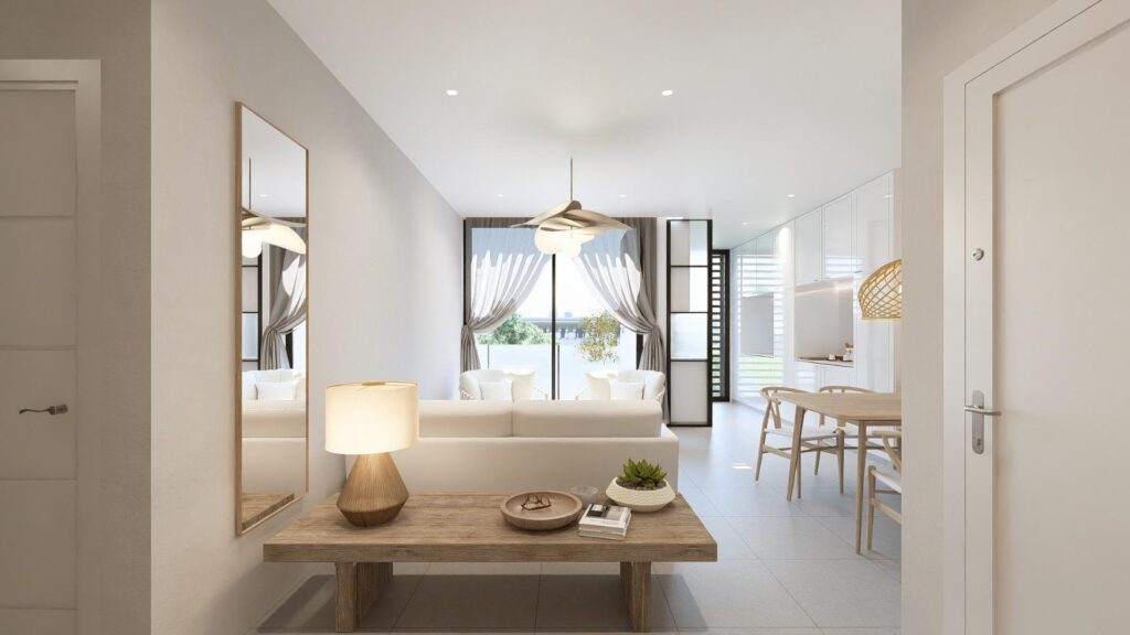 Butikowe apartamenty w nowym budynku w Jávea, w pobliżu plaży i centrum miasta