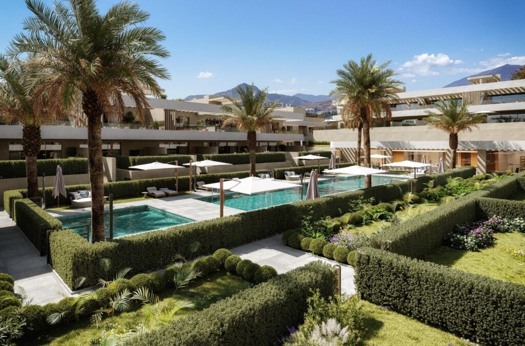 Nowe luksusowe apartamenty w El Campanario-Estepona w pobliżu pola golfowego i plaży