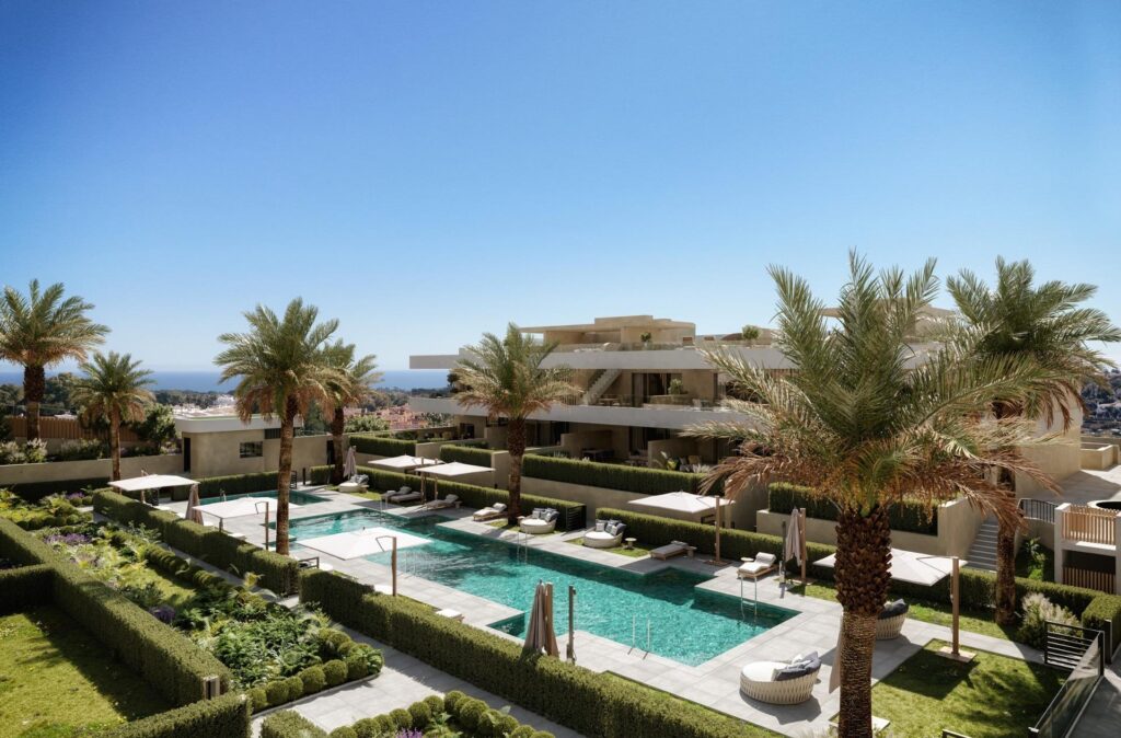 Nowe luksusowe apartamenty w El Campanario-Estepona w pobliżu pola golfowego i plaży