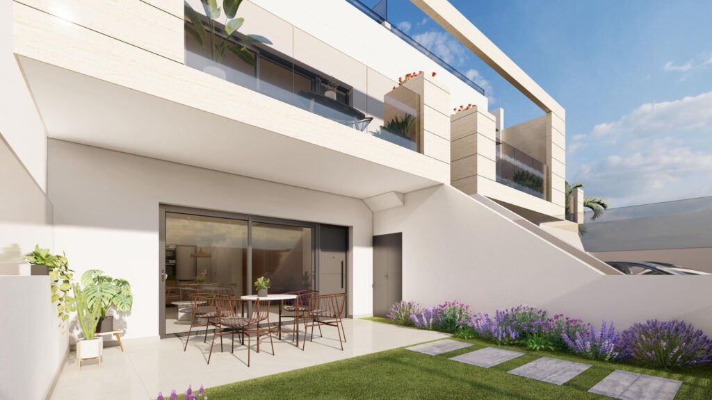 Nowo wybudowane bungalowy w San Pedro del Pinatar – nowoczesne życie w pobliżu plaży