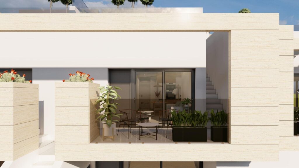 Nowo wybudowane bungalowy w San Pedro del Pinatar – nowoczesne życie w pobliżu plaży