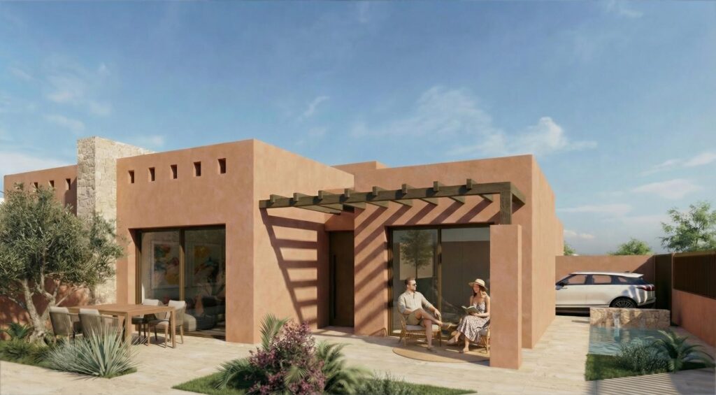 Nowo wybudowane wille w ośrodku El Alba Mediterranean Resort w Torre Pacheco