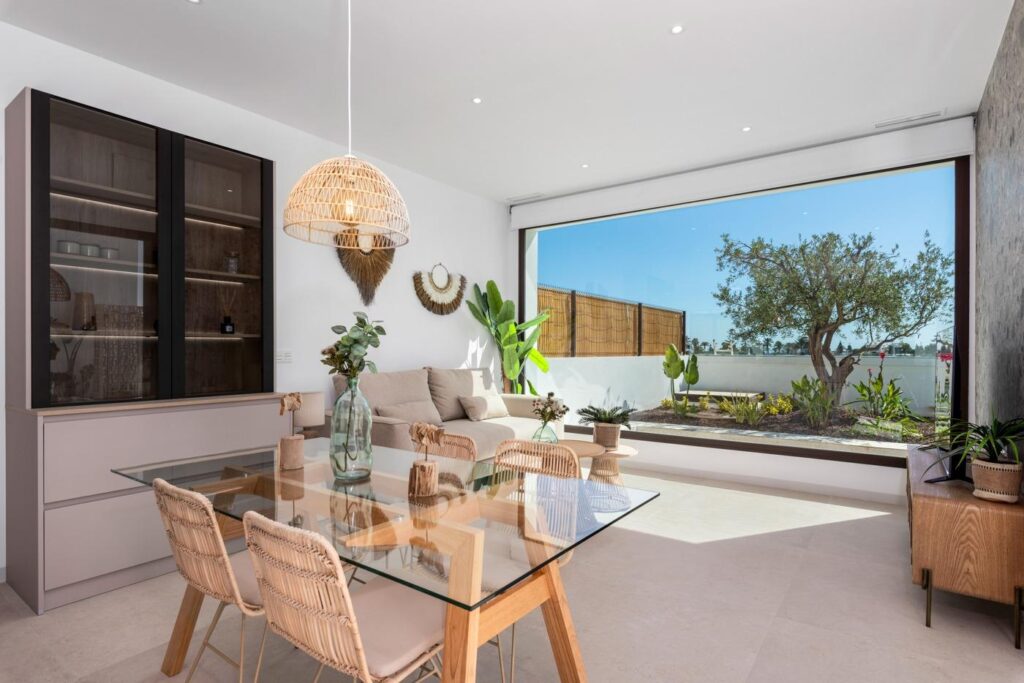 Nowe apartamenty i wille przy polu golfowym w Los Alcazares na Costa Calida