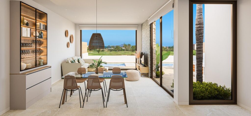 Nowe apartamenty i wille przy polu golfowym w Los Alcazares na Costa Calida