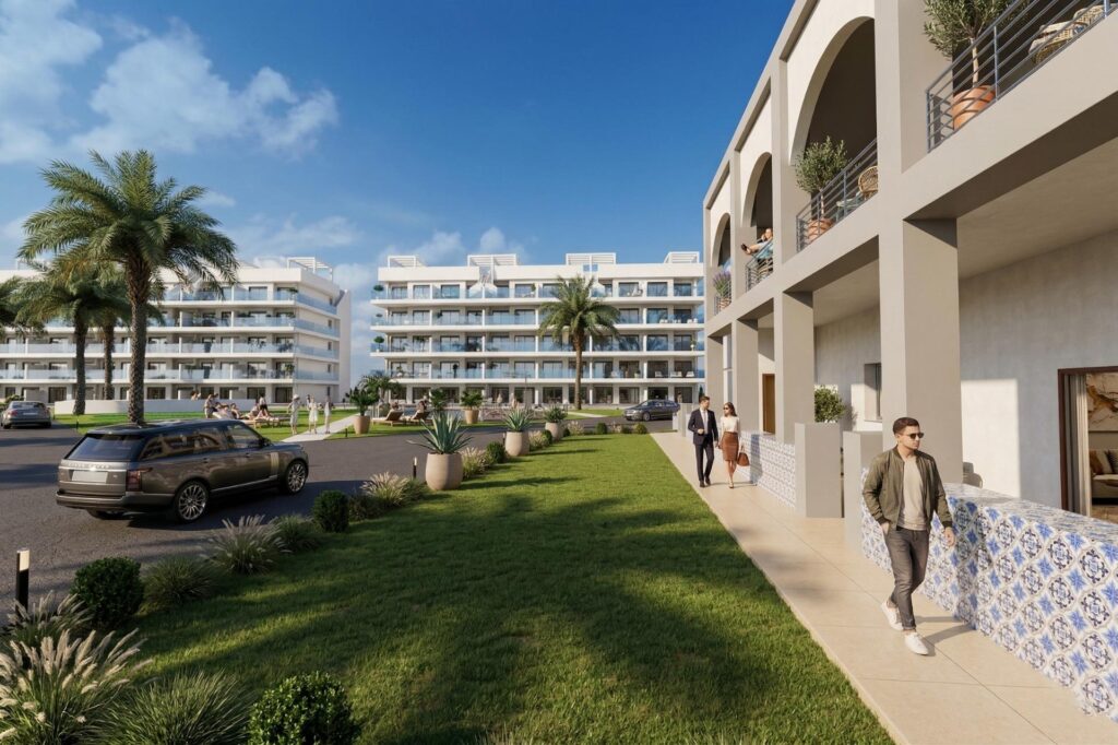 Nowoczesne, umeblowane apartamenty w El Raso-Guardamar – współczesny styl życia w pobliżu plaży i pola golfowego