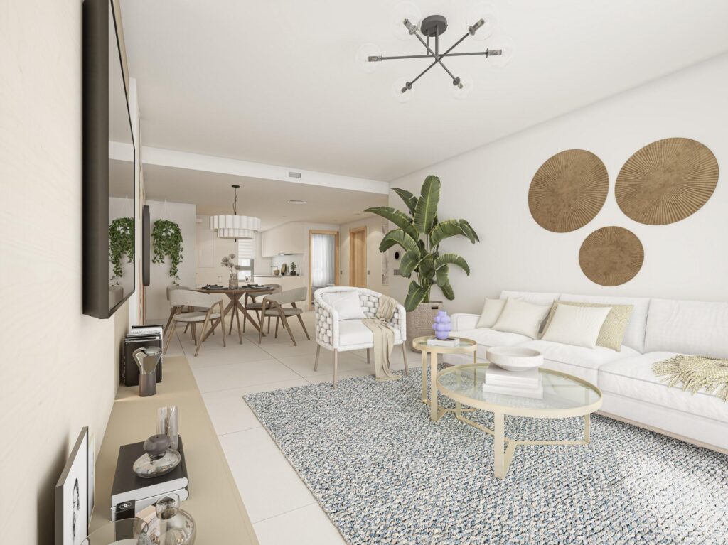 Nowe apartamenty z widokiem na morze w Bahía de las Rocas w Manilva na Costa del Sol