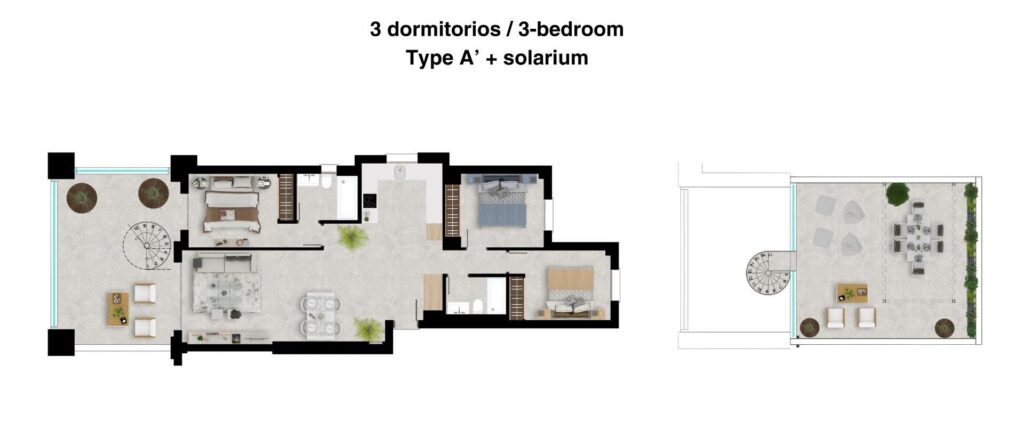 Nowe apartamenty z widokiem na morze w Bahía de las Rocas w Manilva na Costa del Sol