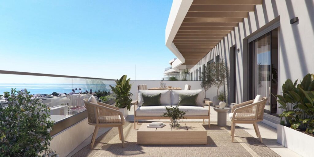 Nowe apartamenty z widokiem na morze w pobliżu parku Selwo, Estepona