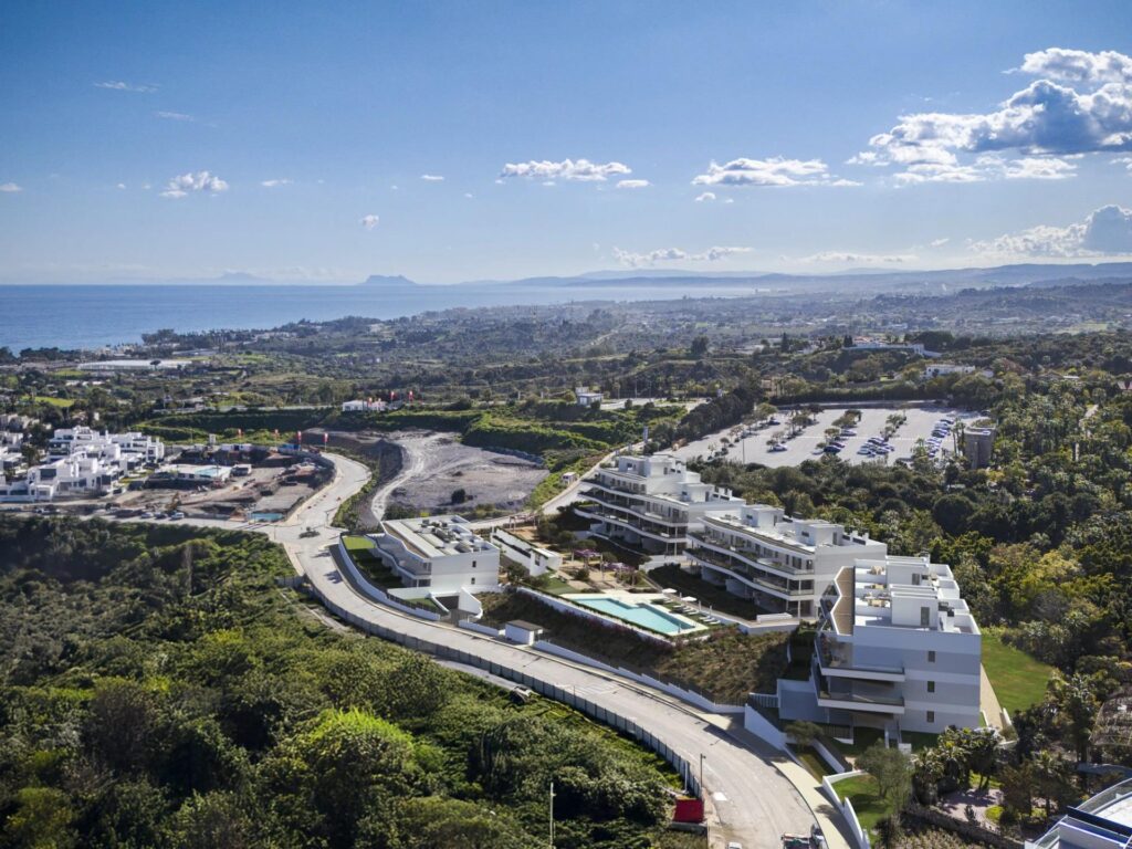 Nowe apartamenty z widokiem na morze w pobliżu parku Selwo, Estepona
