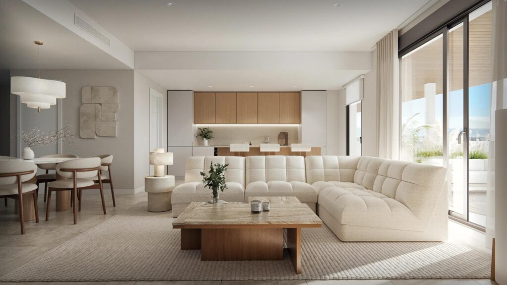 Nowe apartamenty z widokiem na morze w pobliżu parku Selwo, Estepona