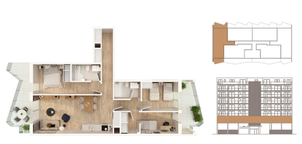 Nowe mieszkania na sprzedaż w Moncofa, 300 metrów od plaży