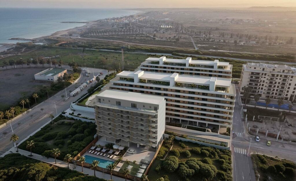 Nowe mieszkania na sprzedaż w Moncofa, 300 metrów od plaży