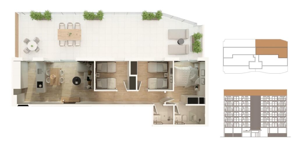 Nowe mieszkania na sprzedaż w Moncofa, 300 metrów od plaży