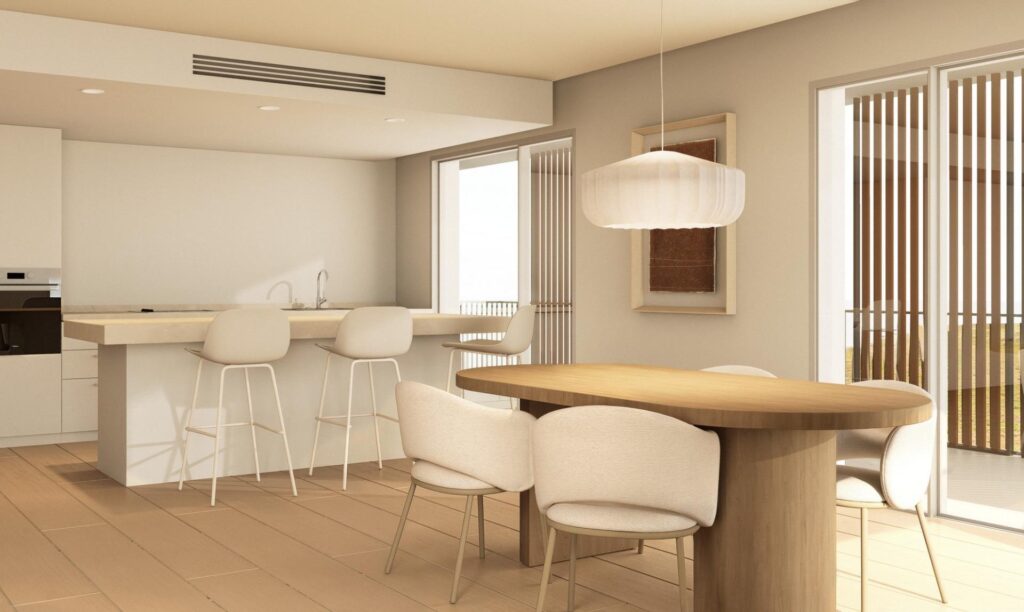 Nowe mieszkania na sprzedaż w Moncofa, 350 metrów od plaży, z wysokiej klasy wykończeniem