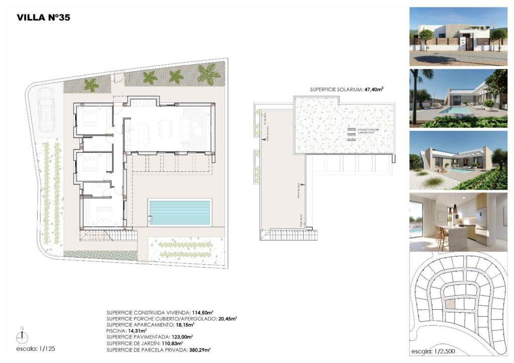 Nowe wille w Hacienda del Álamo Golf Resort, Murcja