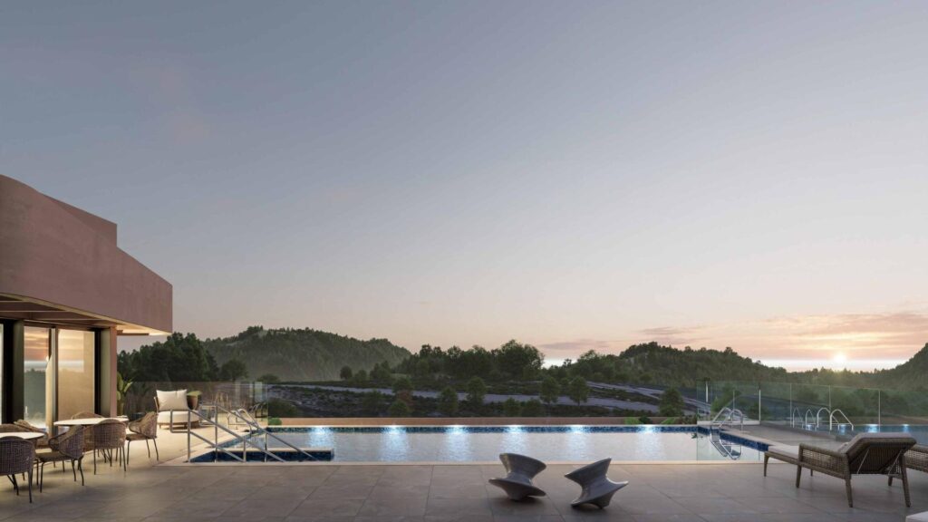 Nowe mieszkania na sprzedaż w Estepona Golf z widokiem na morze i pole golfowe