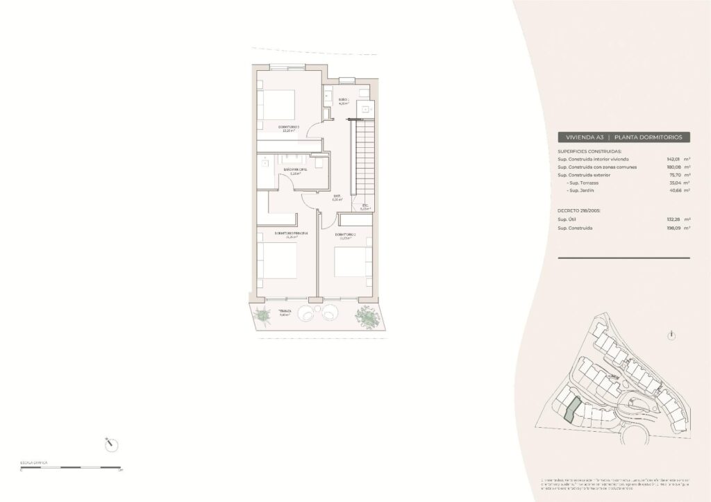 Luksusowe, nowo wybudowane kamienice na sprzedaż w Las Lomas del Higuerón z widokiem na morze i prywatnymi basenami