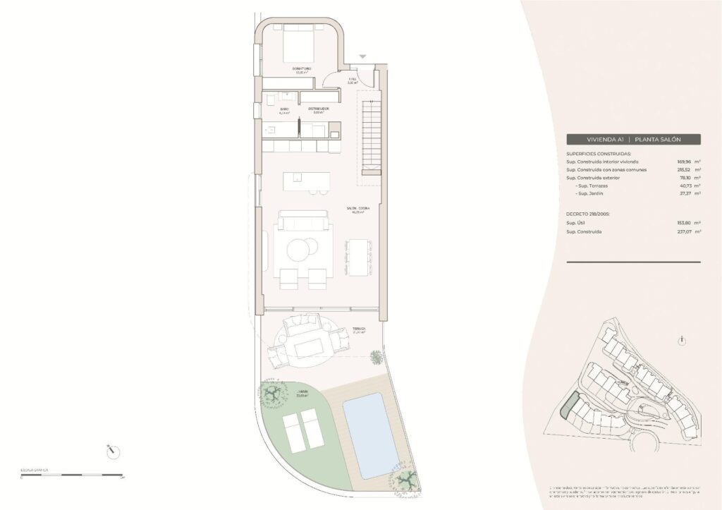 Luksusowe, nowo wybudowane kamienice na sprzedaż w Las Lomas del Higuerón z widokiem na morze i prywatnymi basenami