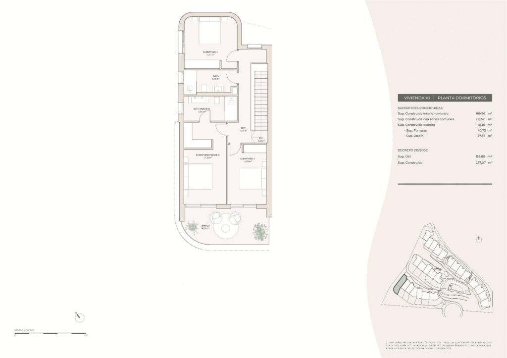 Luksusowe, nowo wybudowane kamienice na sprzedaż w Las Lomas del Higuerón z widokiem na morze i prywatnymi basenami