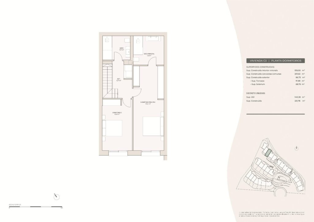 Luksusowe, nowo wybudowane kamienice na sprzedaż w Las Lomas del Higuerón z widokiem na morze i prywatnymi basenami
