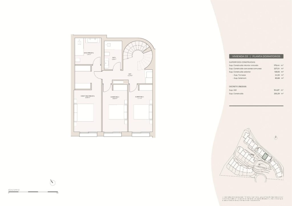 Luksusowe, nowo wybudowane kamienice na sprzedaż w Las Lomas del Higuerón z widokiem na morze i prywatnymi basenami