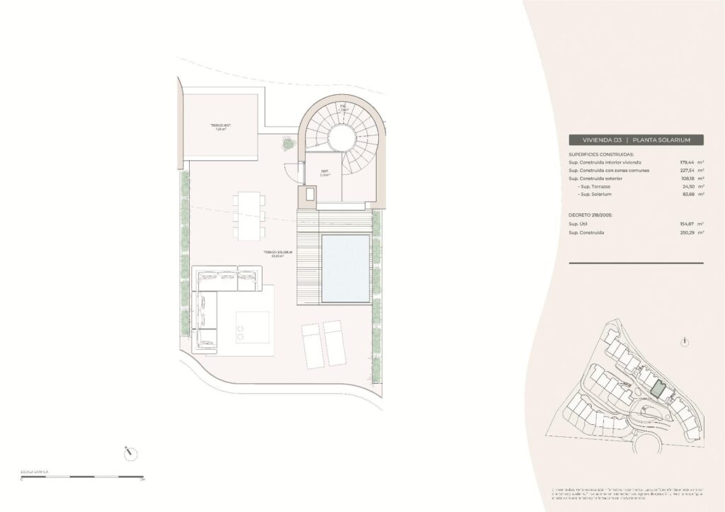 Luksusowe, nowo wybudowane kamienice na sprzedaż w Las Lomas del Higuerón z widokiem na morze i prywatnymi basenami