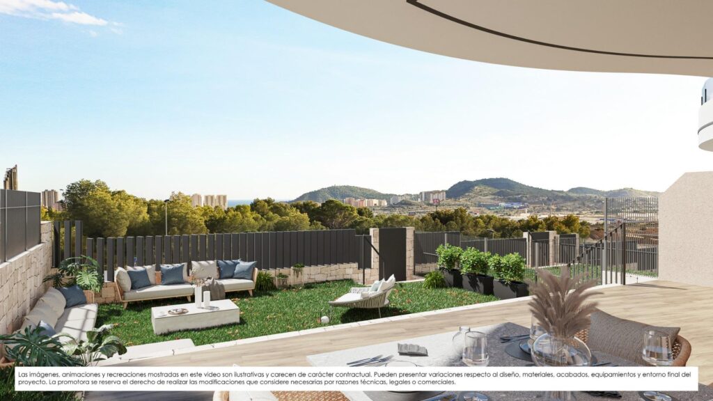 Nowe mieszkania na sprzedaż w Finestrat z widokiem na morze i udogodnieniami w stylu kurortowym