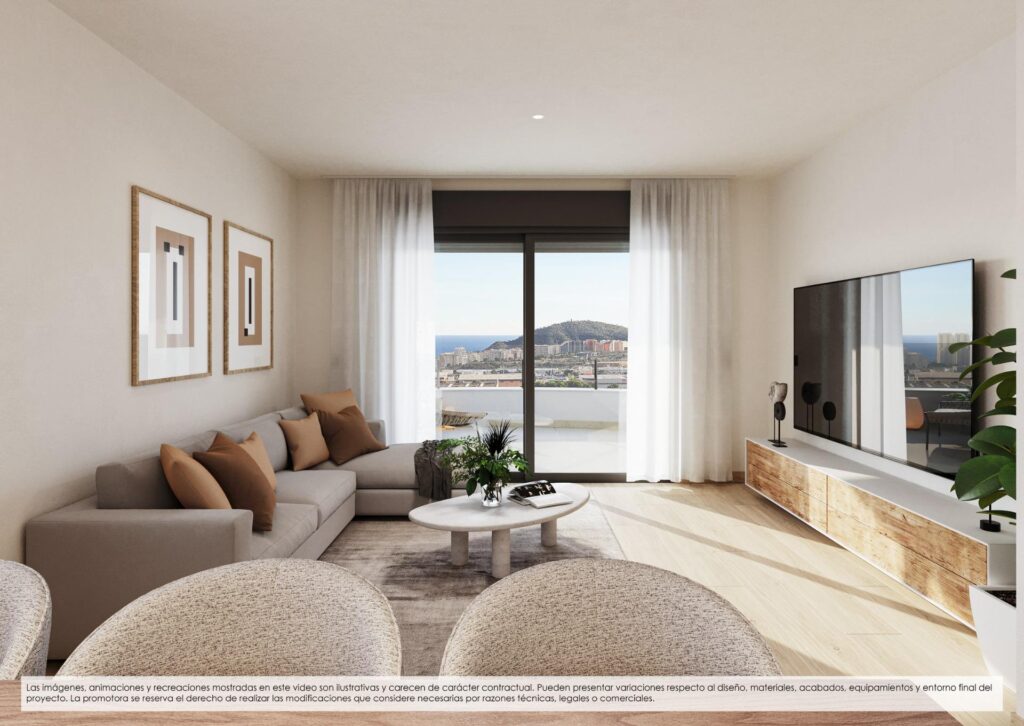 Nowe mieszkania na sprzedaż w Finestrat z widokiem na morze i udogodnieniami w stylu kurortowym