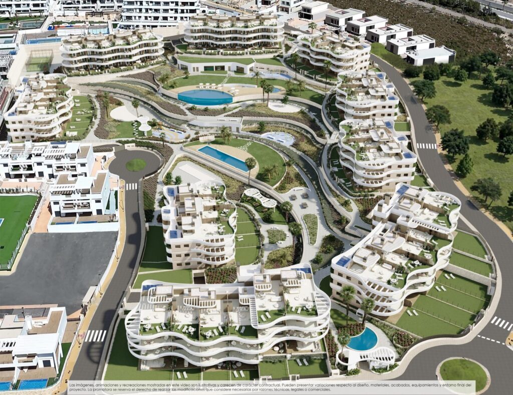 Nowe mieszkania na sprzedaż w Finestrat z widokiem na morze i udogodnieniami w stylu kurortowym