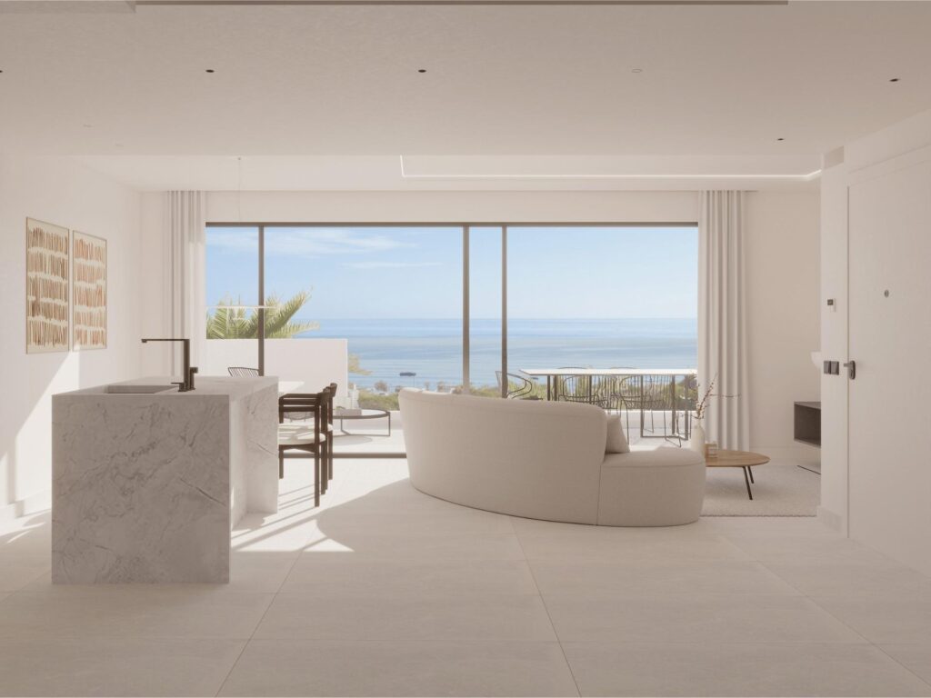 Nowo wybudowane bungalowy z widokiem na morze w La Mata, Torrevieja