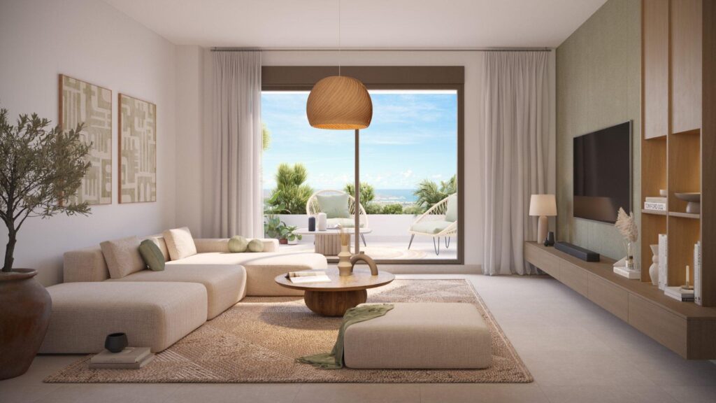 Nowe apartamenty z widokiem na morze i pole golfowe w Pulpí, Almería