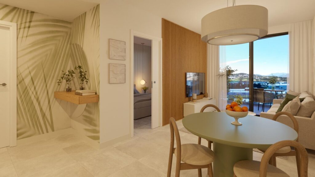 Nowoczesne apartamenty z jedną sypialnią w Mijas Costa