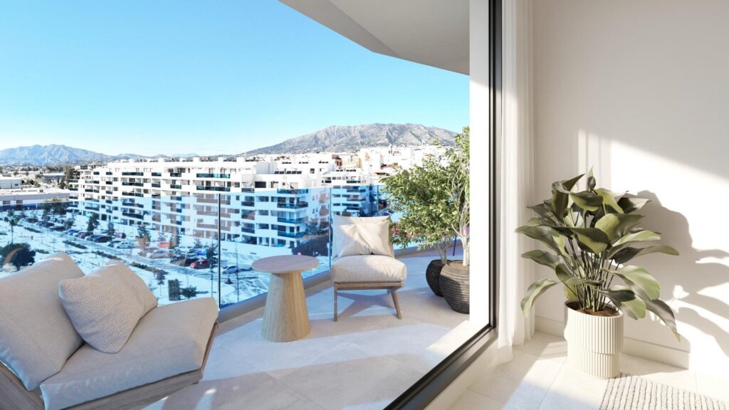 Nowoczesne apartamenty z jedną sypialnią w Mijas Costa