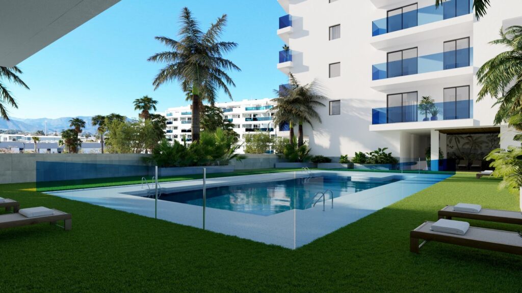 Nowoczesne apartamenty z jedną sypialnią w Mijas Costa