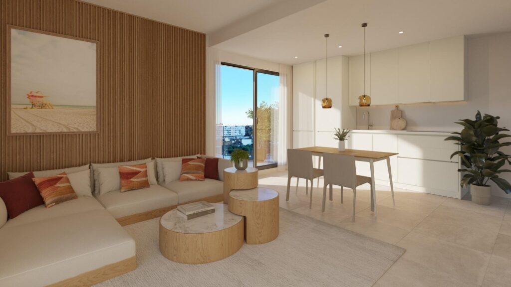 Nowoczesne apartamenty z jedną sypialnią w Mijas Costa