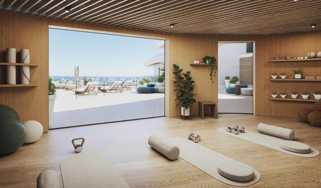 Luksusowe apartamenty w nowym budownictwie w Cerrado del Águila Golf, Mijas z widokiem na morze i pole golfowe