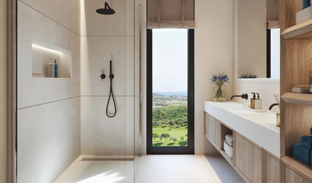 Luksusowe apartamenty w nowym budownictwie w Cerrado del Águila Golf, Mijas z widokiem na morze i pole golfowe