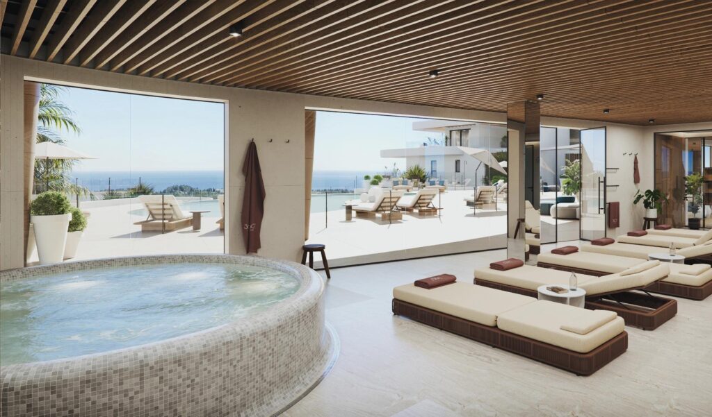 Luksusowe apartamenty w nowym budownictwie w Cerrado del Águila Golf, Mijas z widokiem na morze i pole golfowe
