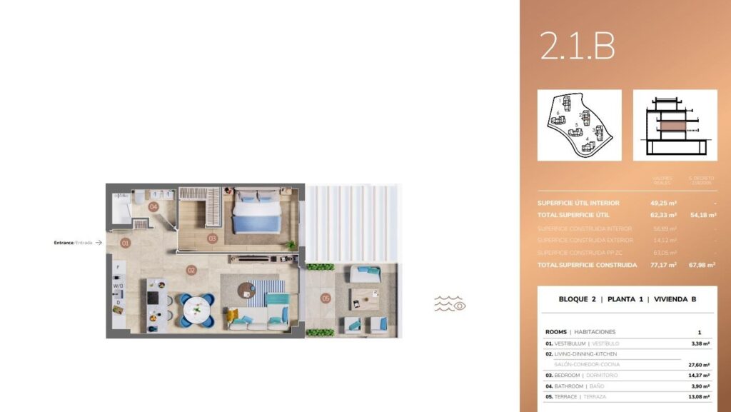 Luksusowe apartamenty w nowym budownictwie w Cerrado del Águila Golf, Mijas z widokiem na morze i pole golfowe